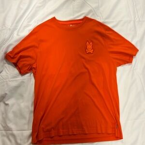 Never Worn-Psycho Bunny Orange Short Sleeve Size 8 T-shirt with embroidered Logo